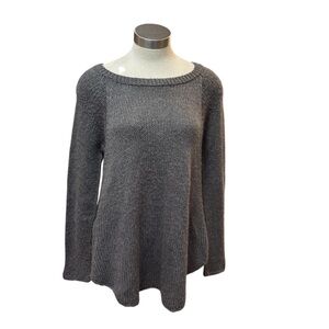 Wooden Ships Charcoal Gray Women's Sweater Sz. M